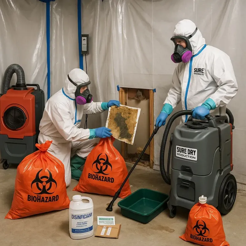 Contaminated Water Handling Protocols process in Dunmore, PA