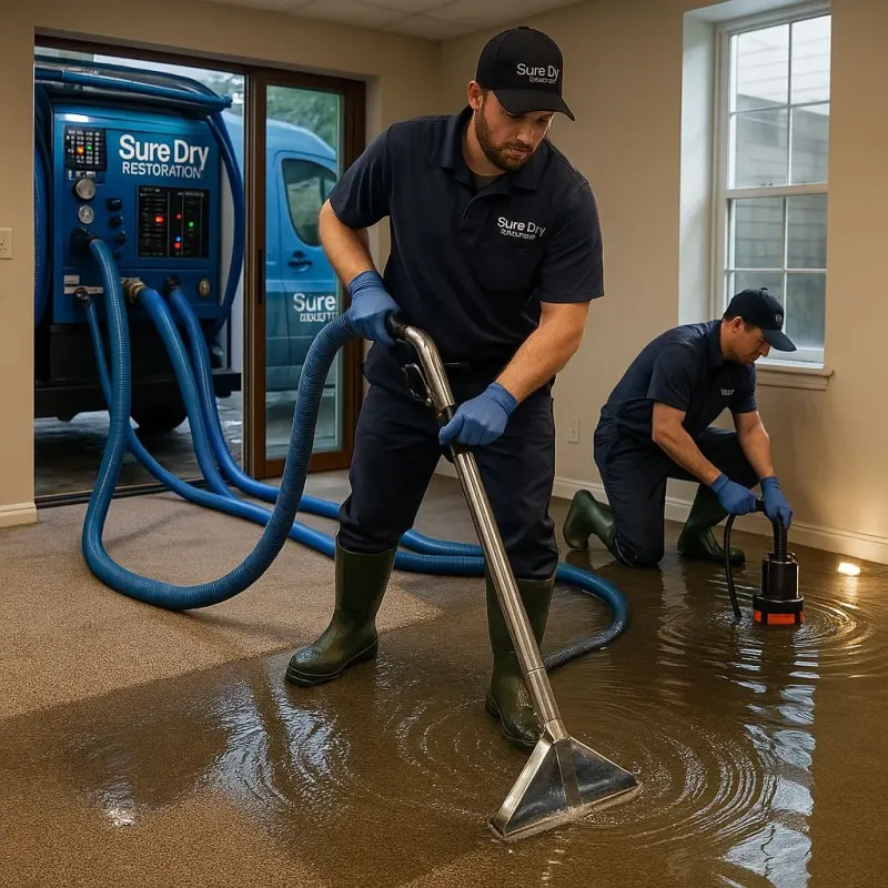 Water Extraction and Removal process in Dunmore, PA
